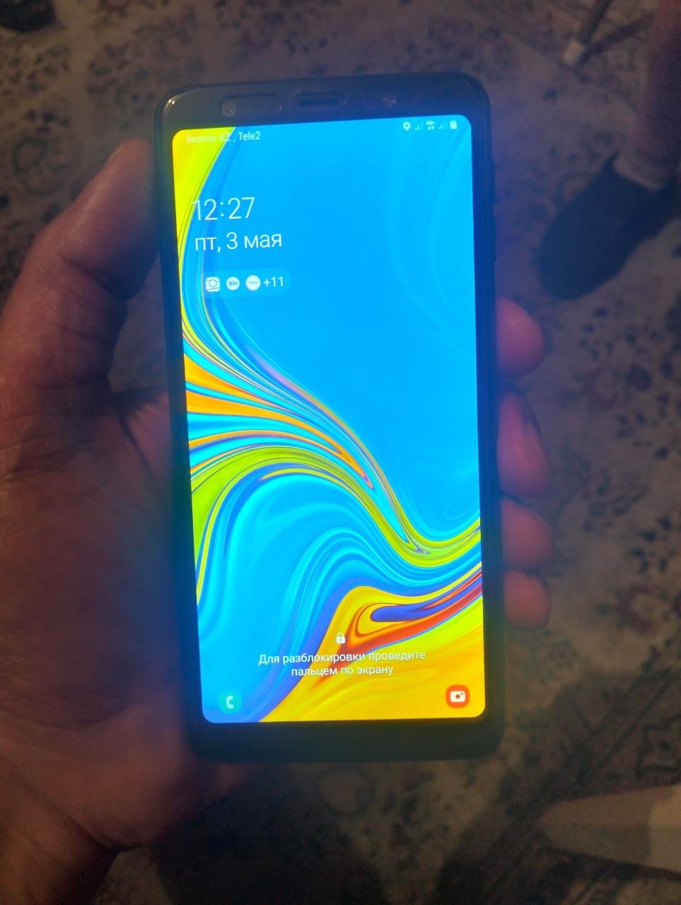 Продам смартфон Самсунг  A7  2019 года.  Возможна доставка !