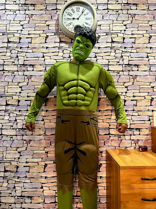Ростовая кукла Халк аниматор костюм новый
