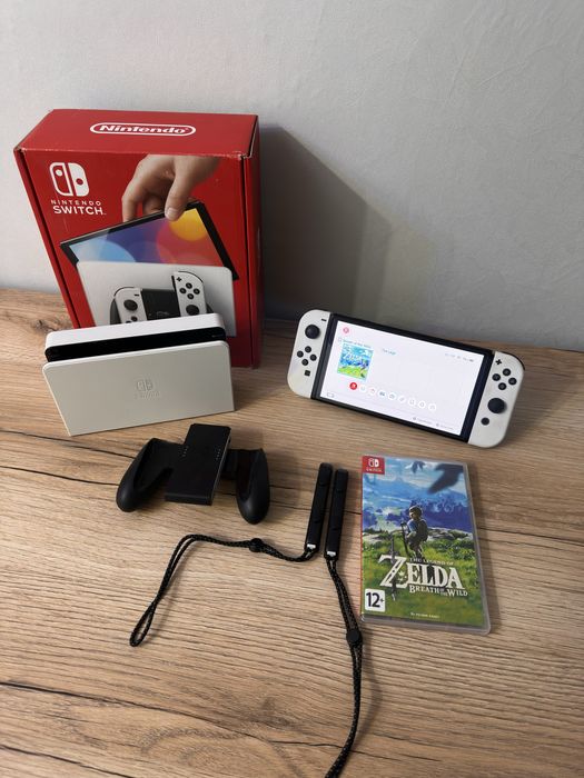 Продам Nintendo Switch OLED + картридж Зельды | нинтендо свитч олед