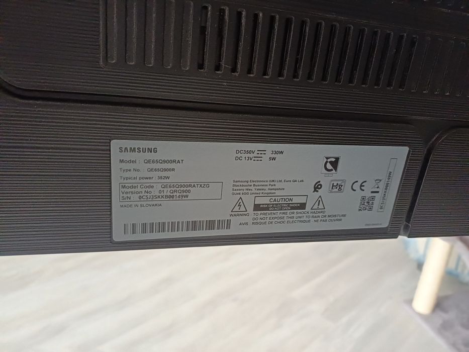 Samsung 65Q900R 8k TV