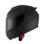 Casca moto negru mat GIKO cu 2 viziere marimea M/L