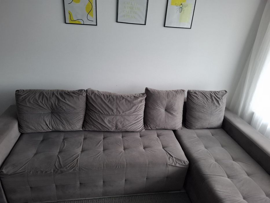 Розтегаем ъглов диван