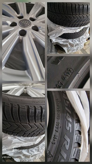 Audi 19// 245 45 19 Pirelli DOT 23 Замъка Ямбол