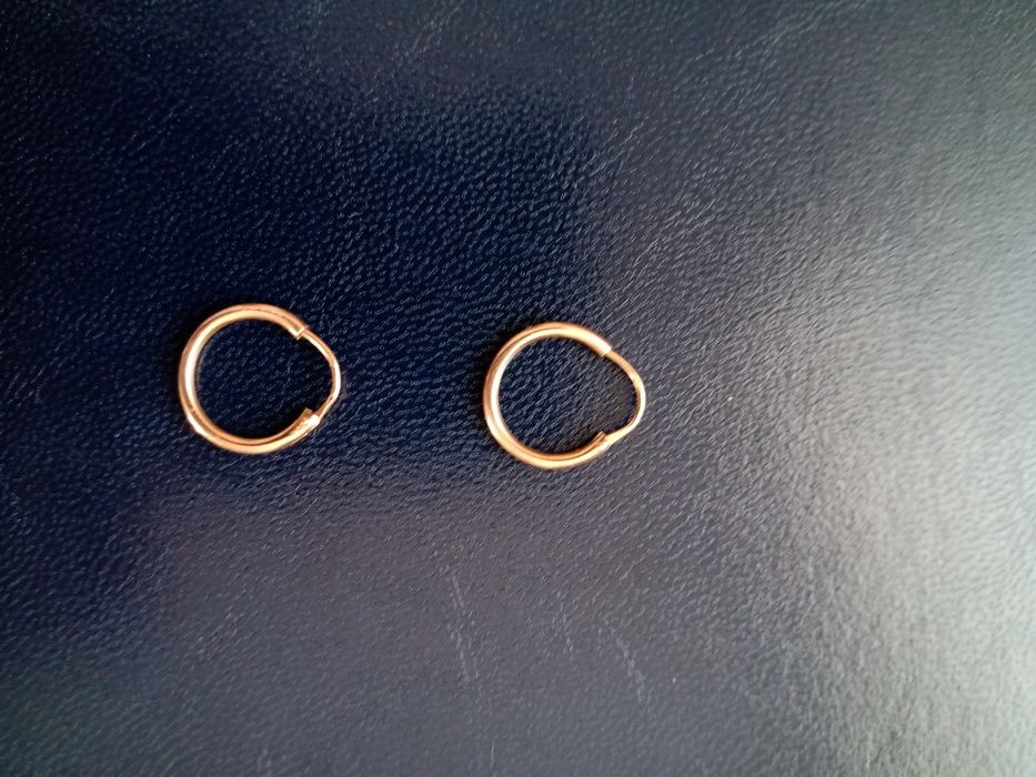 Cercei , aur de 14 k.