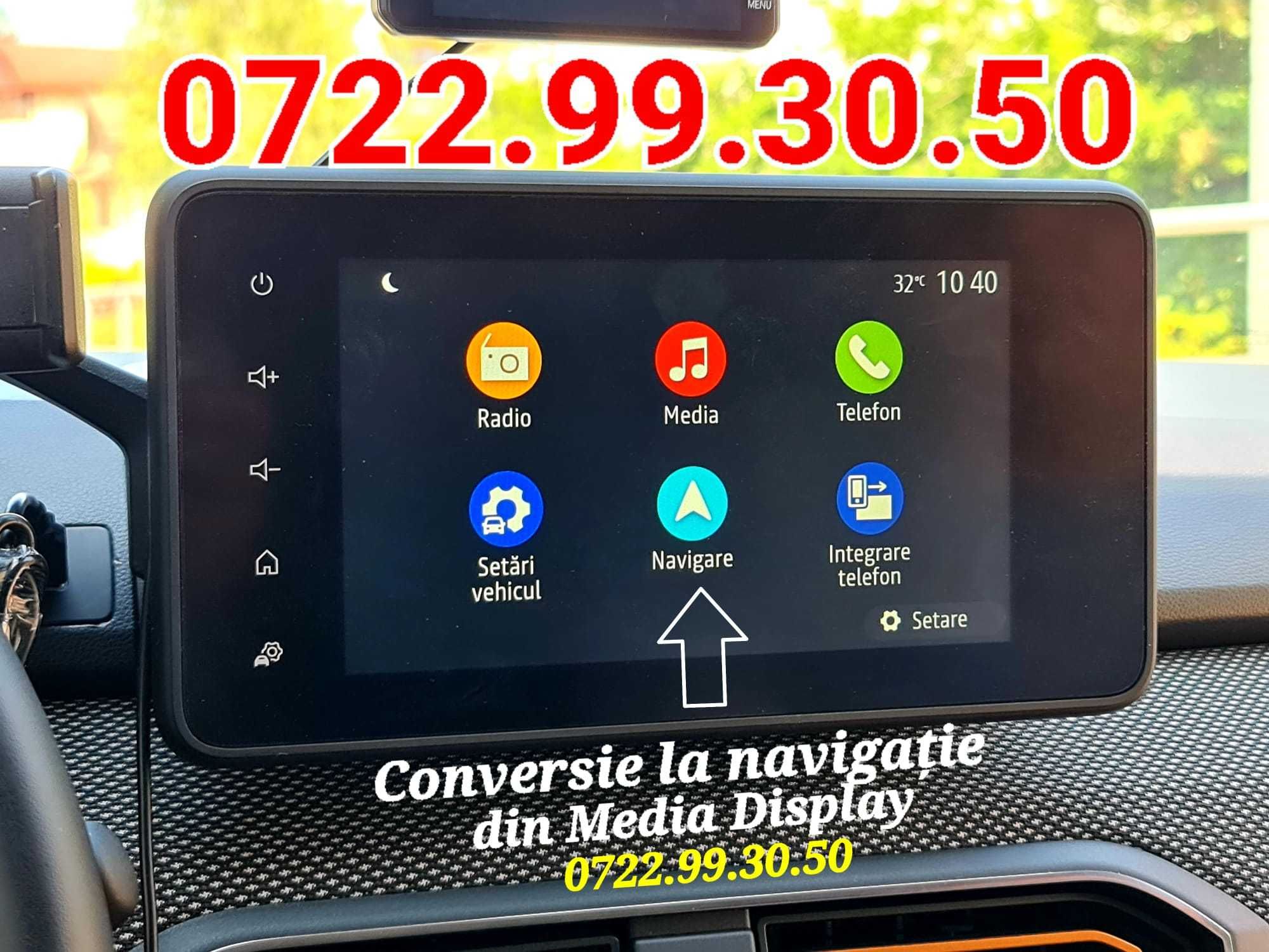 MN.4 Media Display Media Nav ‼️ Dacia Sandero Logan 2022 Harti YouTube