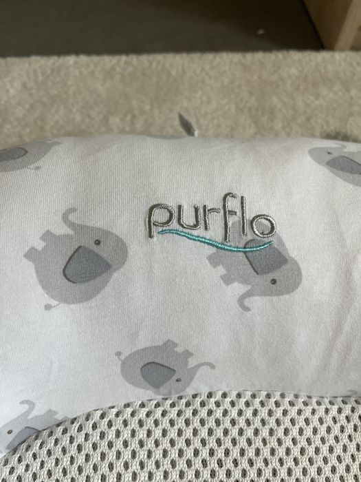 Дишащо бебешко гнездо purflo, размери 85 х 55 х 11