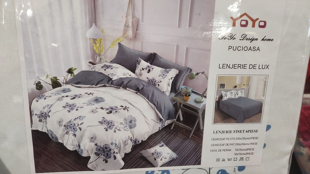 Lenjerie de pat 6 Piese