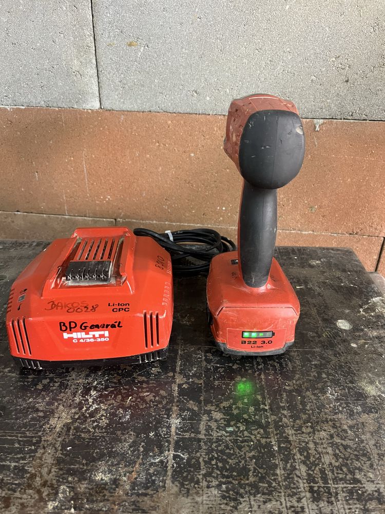 Hilti siw 6 incacarcator + baterie 3 ah