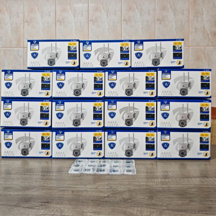 Cameră supraveghere exterior WI FI Jortan / Card 64 GB - Bonus