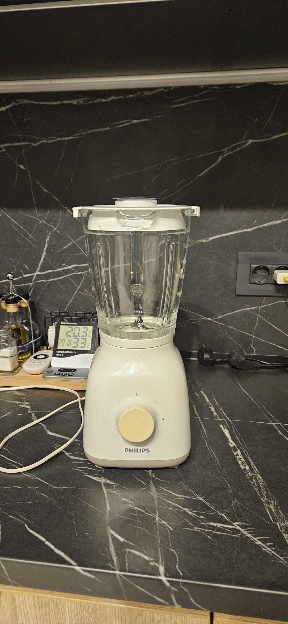 Blender philips 1,25 L ,cu vas sticla