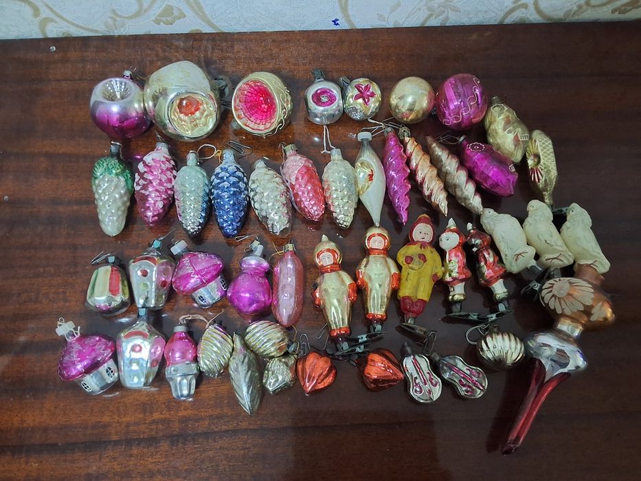 Ёлочные игрушки советские