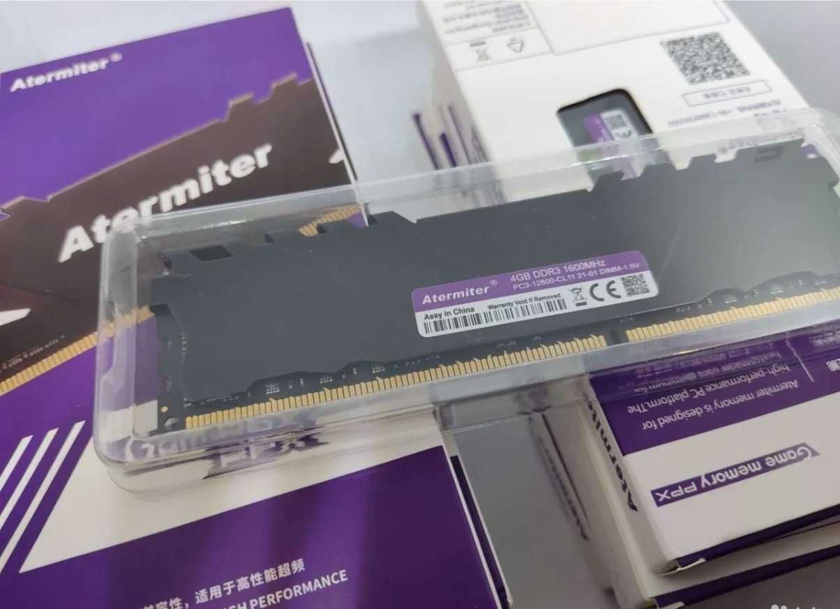 Оперативная память (Atermiter) (DDR3  4Gb/ 8Gb ) .  DDR4 8Gb