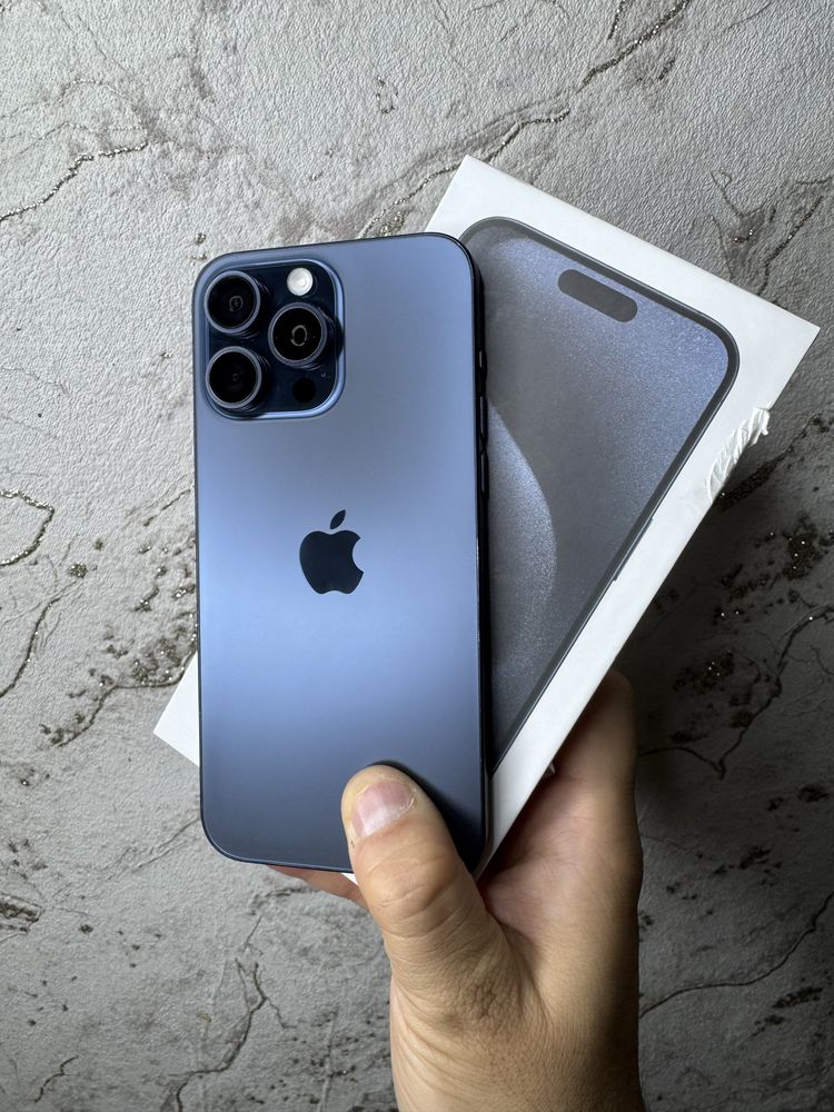 iPhone 15 ProMax 256Gb Natural Blue Akk: 92% Kelwamiz
