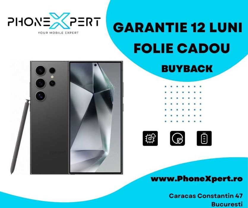 PhoneXpert SH - Samsung Galaxy S24 Ultra 512GB Titanium Black #58547