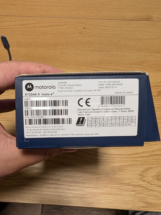 Смартфон Motorola e13 , 64gb , 6.5" HD+, Dolby Atmos, 5000mAh