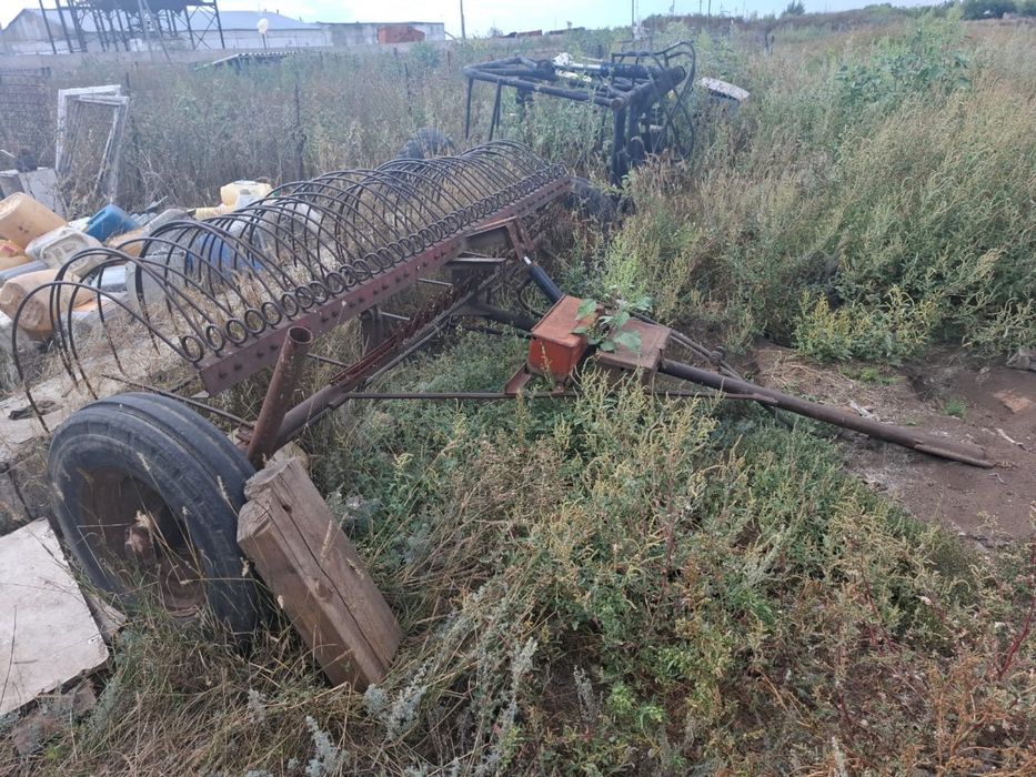 Пролам грабли на трактор