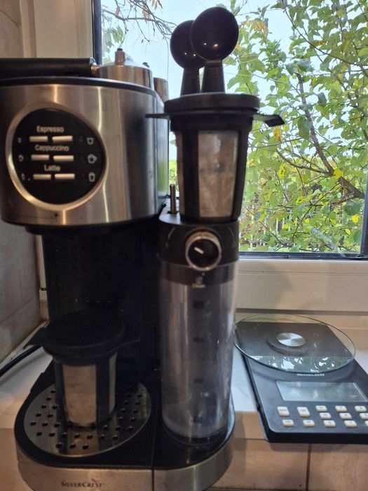 Espresso manual silver crest