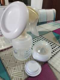 Pompa san manuala Avent / cană cu cioc/ recip păstrare lapte matern