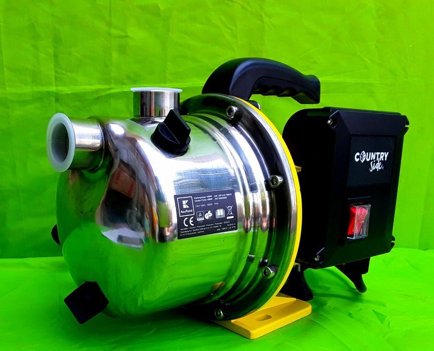 POMPĂ ELECTRICĂ INOX 1000 W Germania Pt grădina NOUĂ + FURTUN- 275 Lei