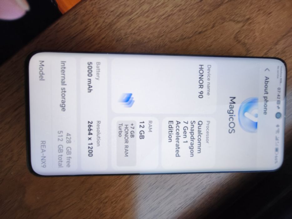 Honor 90 12gb/512gb perfecta stare