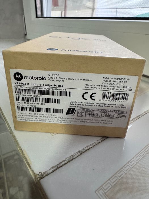 Motorola XT2403-2 Edge 50 Pro ,12-512 GB,culoare Black Beauty