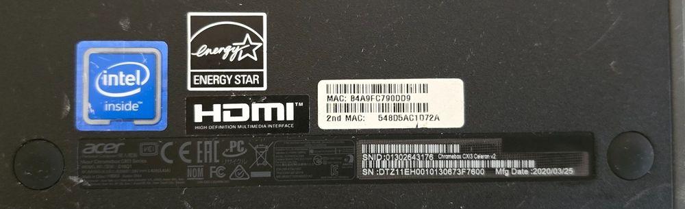 Mini Pc Acer veriton N4640G