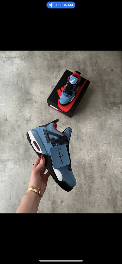 AİR Jordan 4 Retro Travis Scott CACTUS JACK