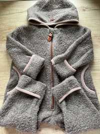 Overall fleece Pure Pure, 100% lână merinos fleece knit, marimea 62-68