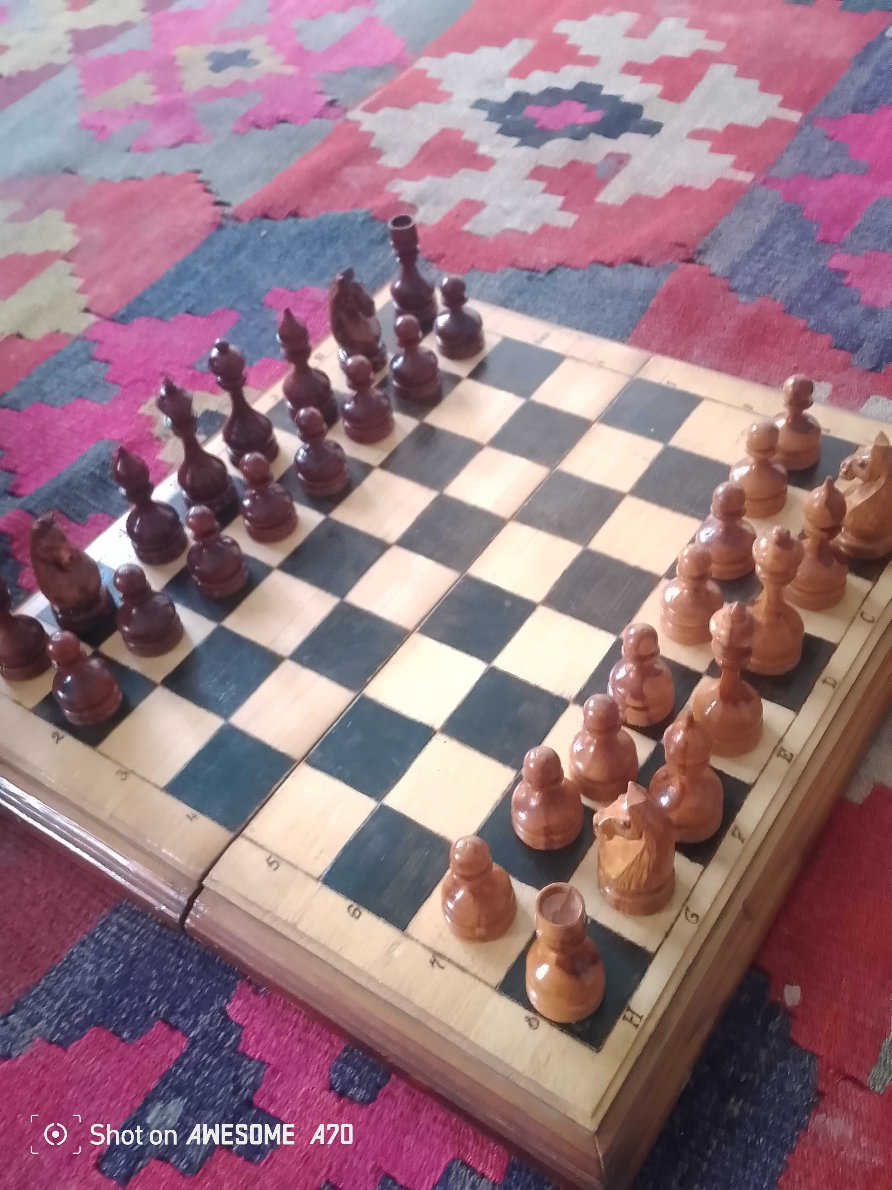 Нарды шахмат шашки 3в1