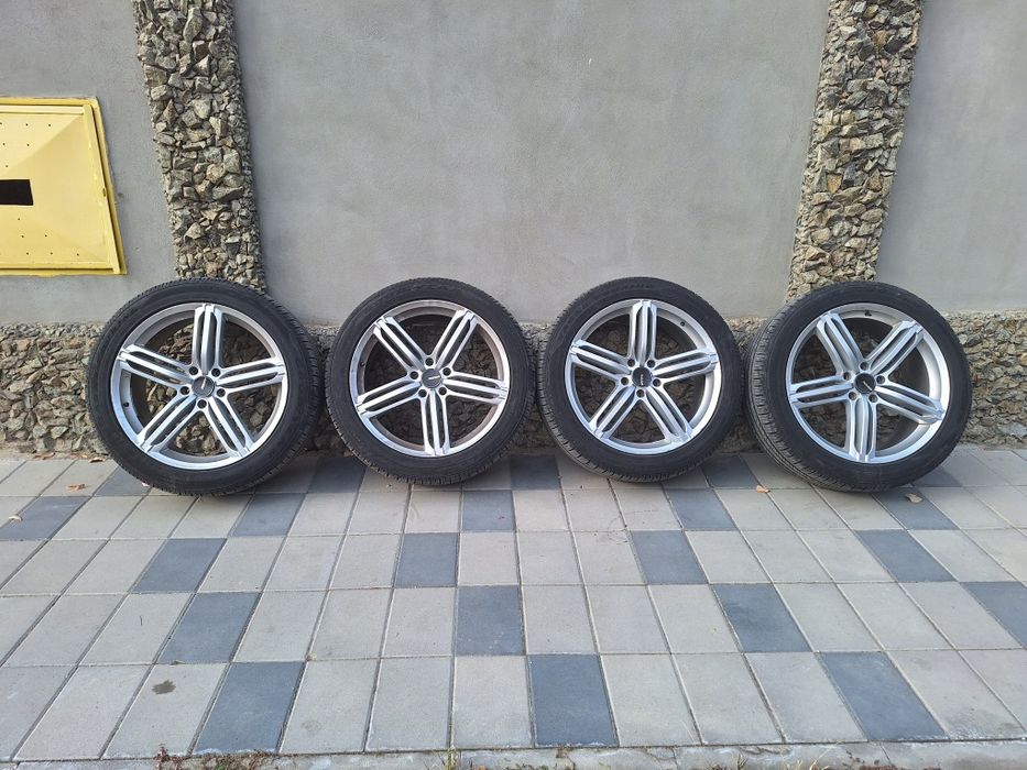 Jante Audi Q7 22” 5x130 cu cauciucuri M+S 285/45R22