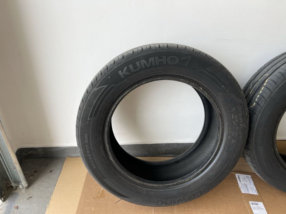 4 гуми KUMHO /185/60/15. 30лв брой