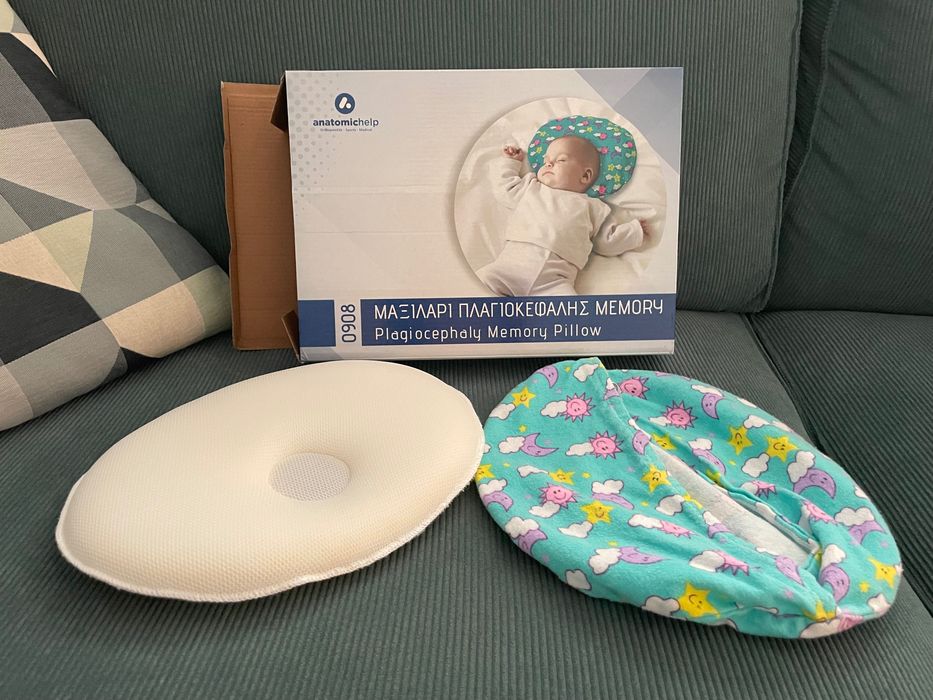 Ортопедична бебешка възглавница 1-12м