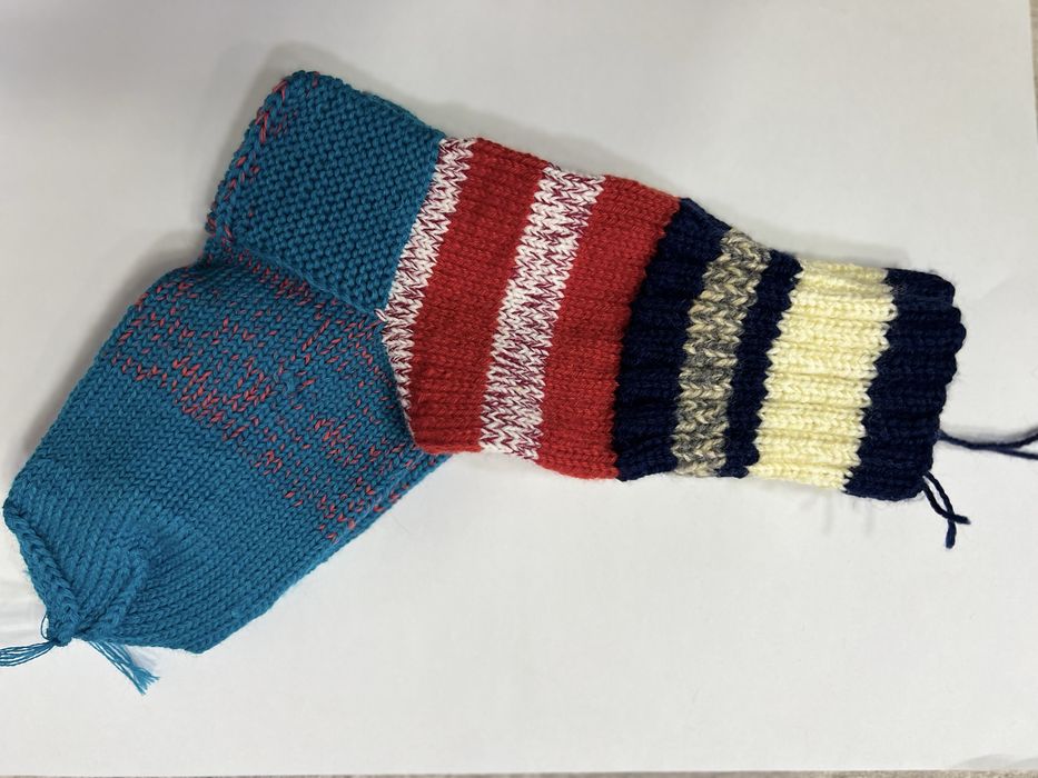 Вязанные носки