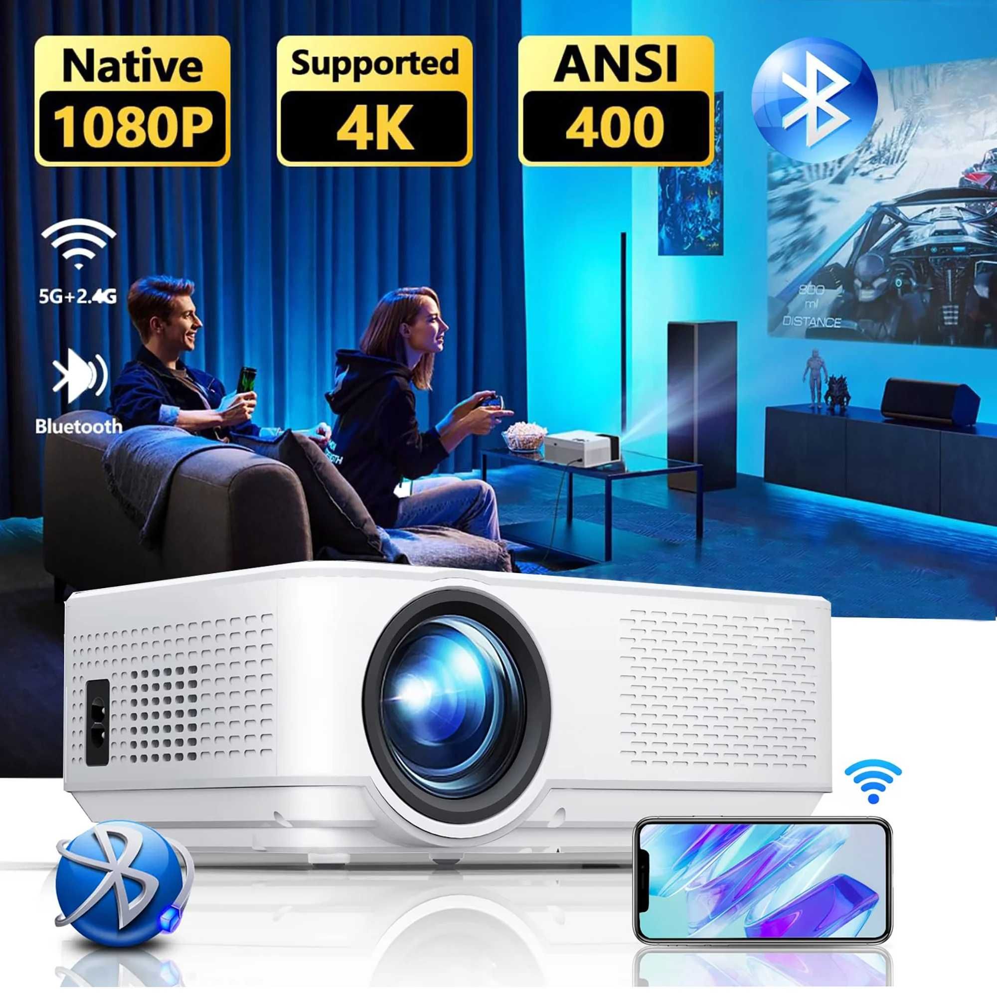 LED WiFi проектор с Android от ZOETOS Z01