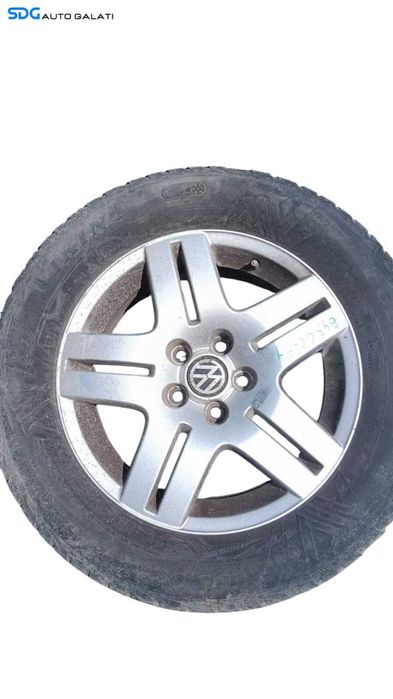 Janta Roata Aliaj 195 65 15 R15 5x100 6Jx15H2 ET38 Volkswagen Golf 4 1998 - 2005 Cod 1J0601025Q [M8489]