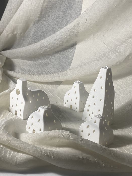 Docoratiuni craciun printate 3D - ornamente brad