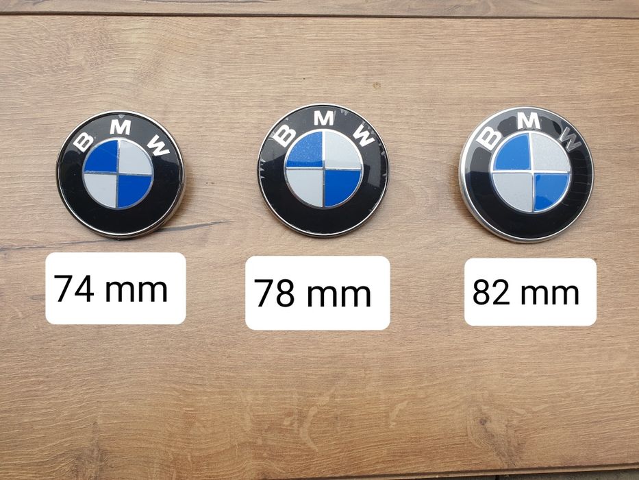 Emblema capota Bmw 82mm,78 mm,74 mm