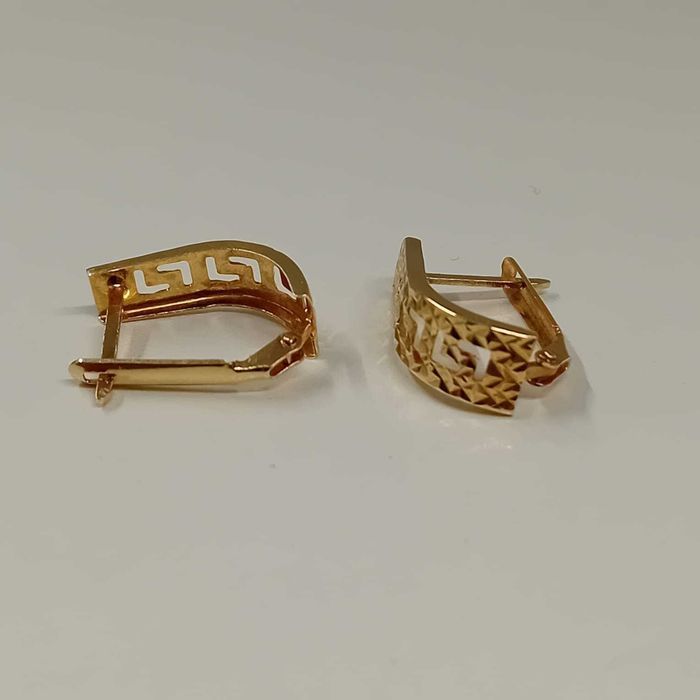 Cercei aur 14k 1.54g (ag49 Esplanada b.5875.1) 2 Ani Garantie
