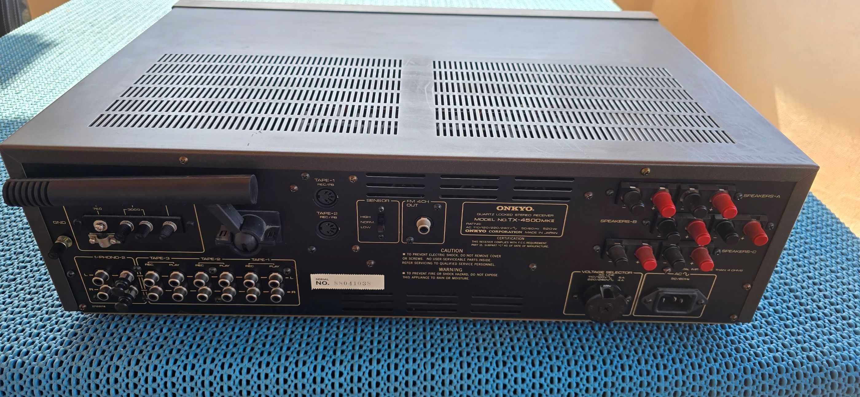 Vand Onkyo TX 4500 MK II Amplituner Quartz Locked Stereo Receiver