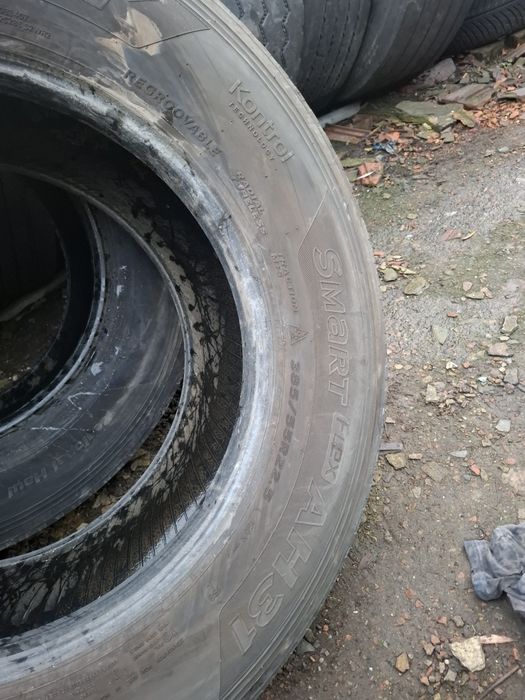 Vand 2 anvelope 385 55 22.5 hankook direcție bune