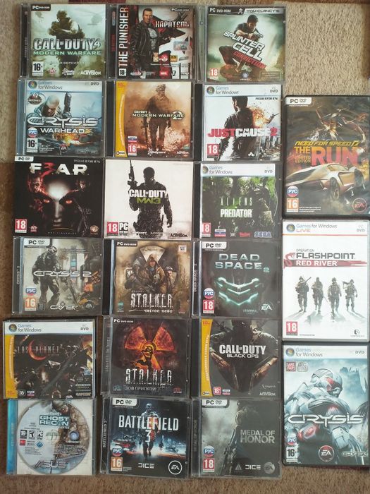 Игры компьютерные диски