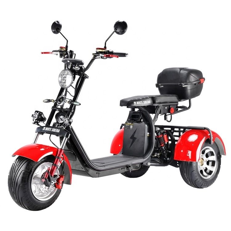 Triciclu electric 2000w cu 3 roți scuter pentru adulți acumultor Litiu