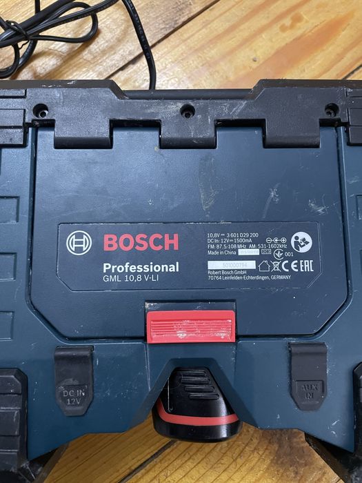 BOSCH GML 10,8 V-Li radio santier