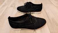 Дамски обувки Graceland, черен велур, номер 36.