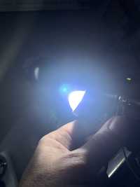 LED H4 за фар на мотоциклет с оребряване за по-добро охлаждане (нова)