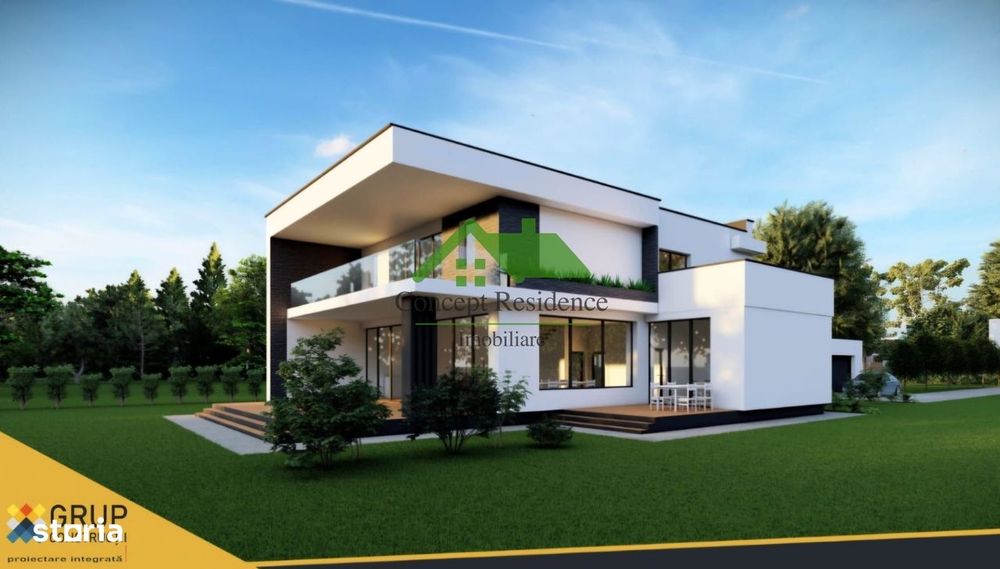 Vând 16 ari teren intravilan, Grosi + proiect casa