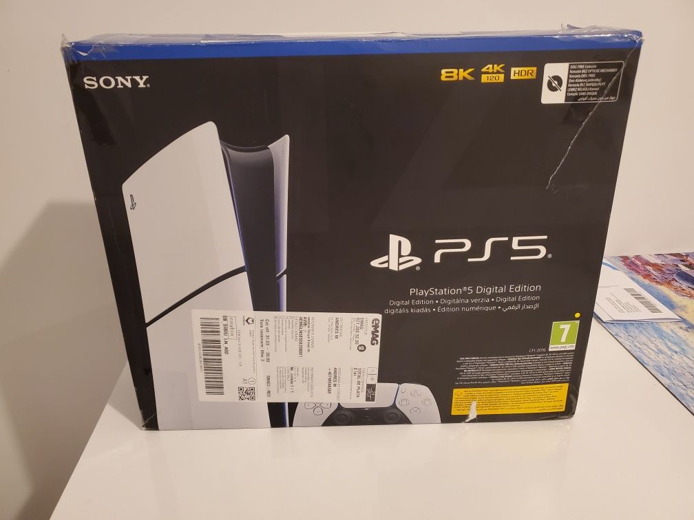 Playstation 5 PS5 Slim 1Tb versiunea digitala 1 maneta Dualsense v2