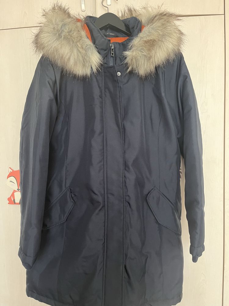 Тъмно синя парка Only XL