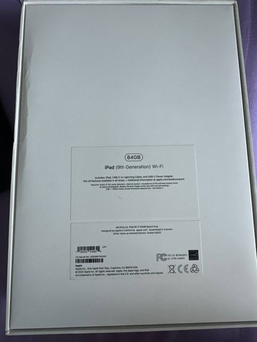 Срочно продам Ipad 9 в идеальнлм состоянии