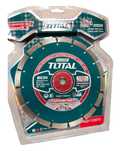 Disc diamantat pentru taiere beton Total industrial 230 mm